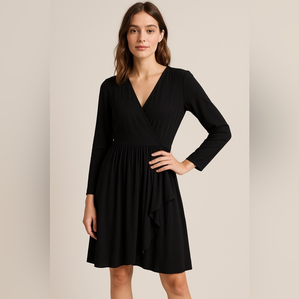 Vintage Guy Laroche Paris 100% wool Dress
